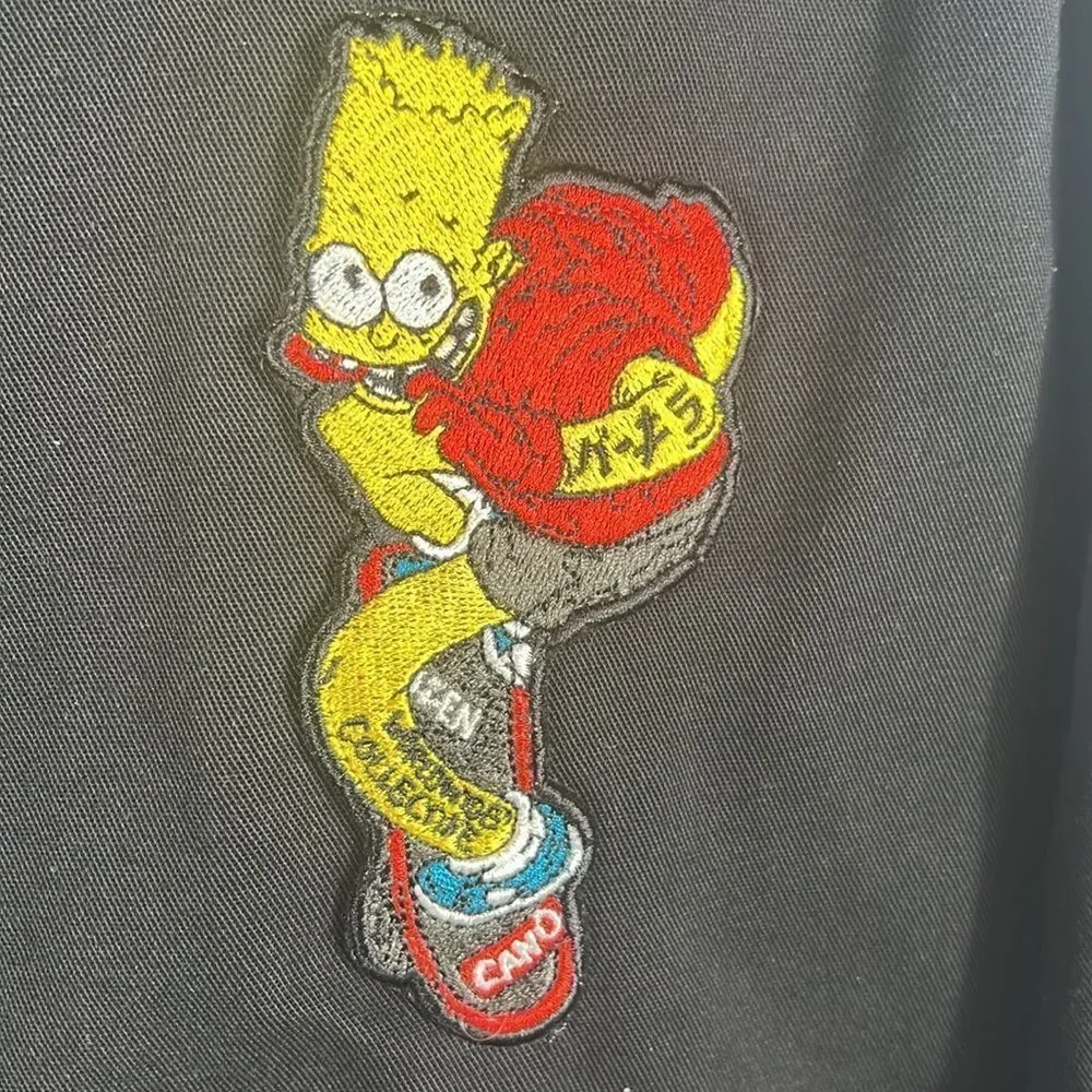 🔥🔥 True Vintage SIMPSON’s BART SIMPSON x  DICKIES Jacket - Sz M - VERY RARE!!!